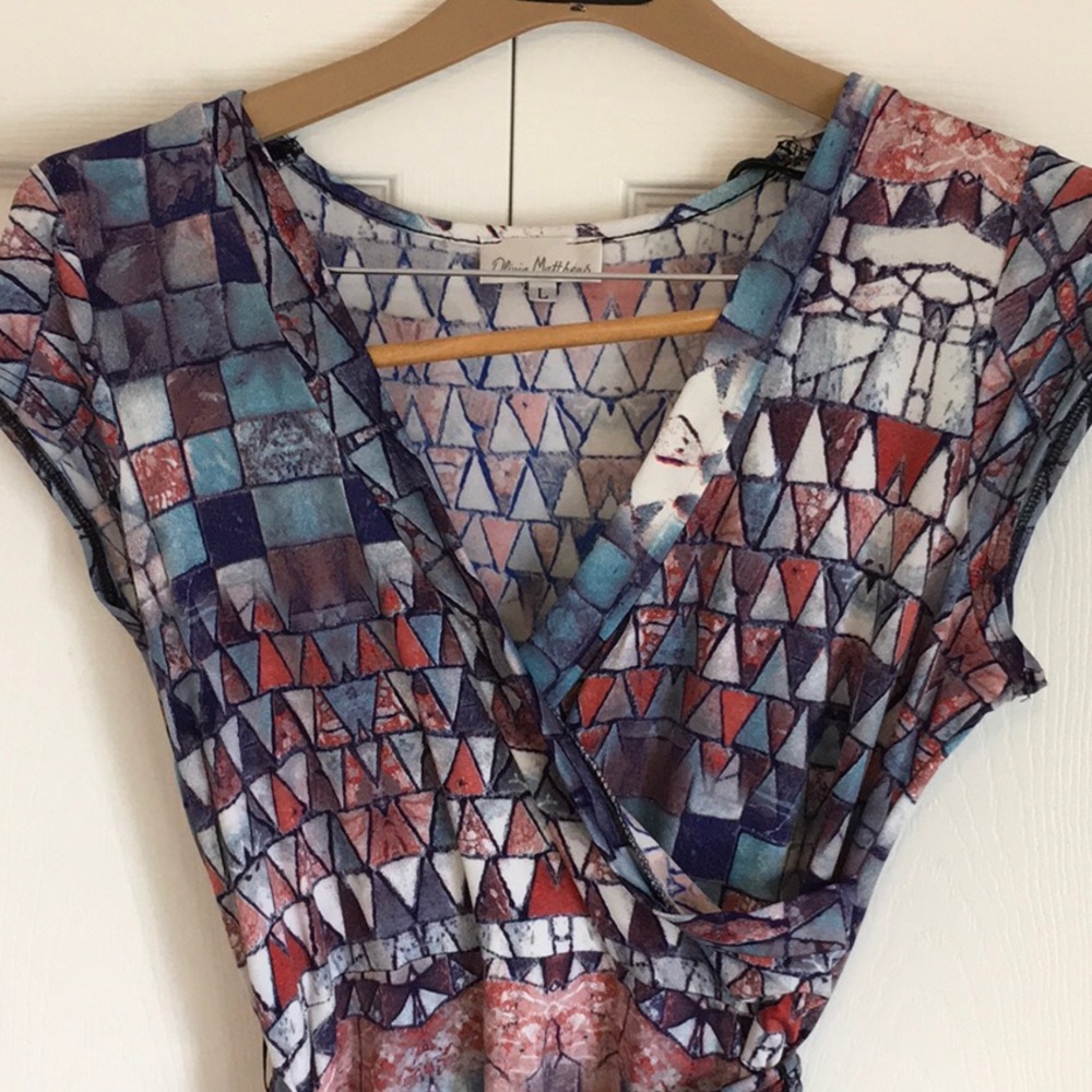 Multicolored Olivia Matthews Maxi L